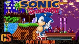 SONIC THE HEDGEHOG - PLAY IT THROUGH