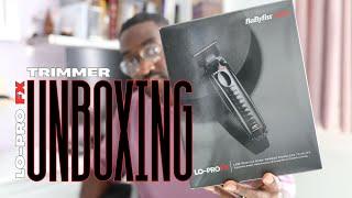 UNBOXING: BABYLISS LO PRO FX TRIMMER