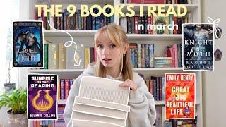 Every book I read in MARCH (new favourites)