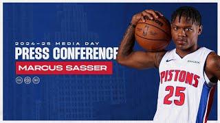 Marcus Sasser: 2024 Pistons Media Day Press Conference