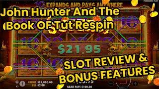 John Hunter And The Book Of Tut Respin Slot Review, Bonus Features & More!