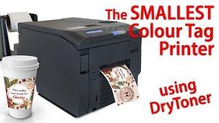 DTM CX86e Colour Tag Printer - SMALLEST LED DRY TONER Printer