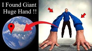 I Found a Scariest Huge Hand in Real Life on Google Maps and Google Earth #map #earth #universala2z