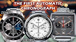 The race to create the first automatic chronograph | My Yorch Style
