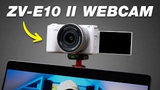 How to Use Your Sony ZV-E10 II as a Webcam! (Live-Stream Setup)