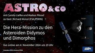 Die Hera-Mission zu den Asteroiden Didymos und Dimorphos