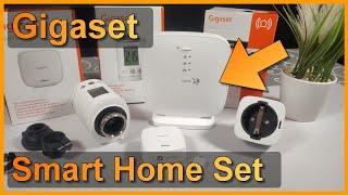 Einrichtung & Review: Gigaset Smart Home Alarm System (Heiz-Thermostat, Steckdose & Sensoren)