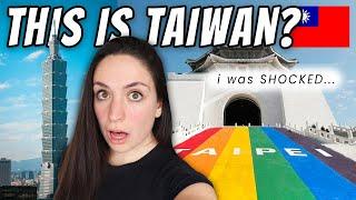 FIRST IMPRESSIONS OF TAIWAN  i did not expect THIS in Taipei...