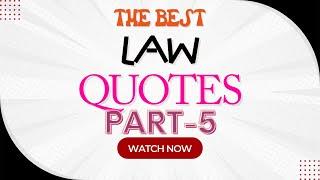 Powerful Law Quotes | Legal Legends | Atiq Usman Official