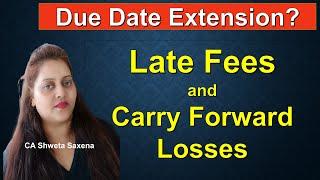 Due date extension latest news|How to File ITR after 31st july for AY 24-25|Late fees u/s 234F24-25|