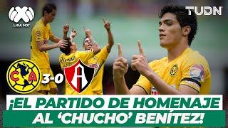 ¡Hasta el cielo! El partido de homenaje al 'Chucho' Benítez | América 3-0 Atlas - AP2013 | TUDN