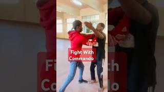 ROAD FIGHT WITH COMMANDO | SELF DEFENCE #shotokan #taekwondo #selfdefense #youtube #viral #shorts