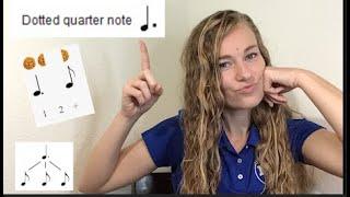 Dotted Quarter Notes Music Theory Lesson