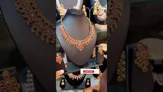 Rubi kempu stone Necklaceby Vagmi fashion & jewellary