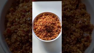 Dry Peanut Garlic Chutney Recipe #DryChutney