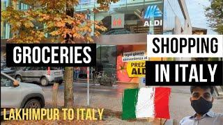 Groceries Shopping in Italy EXPENSIVE? OCT 2022 || ALDI, LIDL EUROSPIN || VFS GLOBAL DELHI 2022-2023