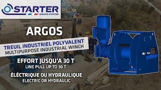 [STARTER] ARGOS : Treuil industriel polyvalent haute capacité - Multi-purpose industrial winch