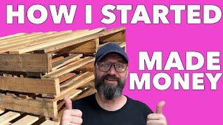 Use PALLETWOOD to make MONEY and learn woodworking.