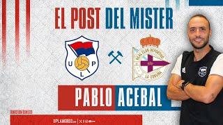 POSTPARTIDO | Pablo Acebal | UP Langreo - RC Deportivo Fabril