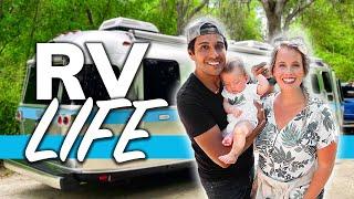 FULL-TIME TRAVEL FAMILY IN AIRSTREAM TRAILER #rvlife