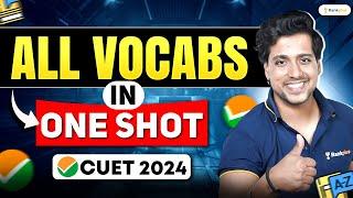 All Vocabs in One Shot | CUET 2024 English | Rahul Dwivedi Sir | Rankplus #cuet2024 #cuetenglish