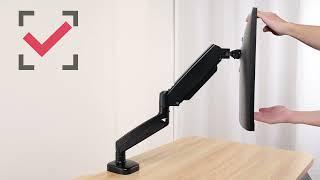 How to Adjust the Tilt and Tension of MOUNTUP Single Monitor Desk Mount MU0004