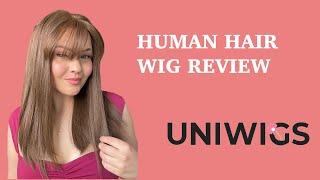 UNIWIGS ‘ANN’ REVIEW- BEGINNER AND AFFORDABLE HUMAN HAIR WIG