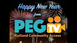 Happy New Year from PEGTV Rutland VT