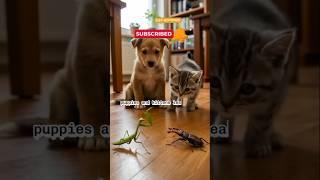 "Puppy, Kitten & the Bug Fight!"