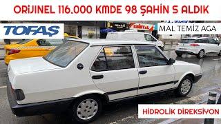 TOFAŞ 98 S ŞAHİN ALDIK | ORJ 116.000 KMDE HİDROLİK DİREKSİYON | MAL TEMİZ