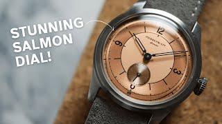 This Salmon Dial Is STUNNING - Pierre Paulin Sector Review [GIVEAWAY CLOSED]