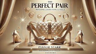 Step into Elegance The Luxor Starr Luxury Shoe Collection, Glamorous pearl-encrusted shoes