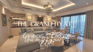 Luxurious 3 Bedroom Unit at the Heart of BGC!