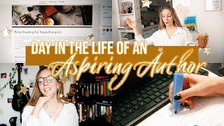 Day in the Life of an Aspiring Author VLOG