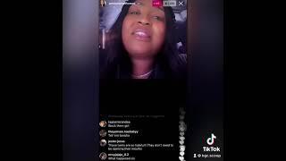 Bad Girls Club’s Tanisha vs a fan on Instagram live. (June 2021)