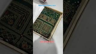 A very beautiful pure gaji silk gharchola bandhani saree #love #fashion #viral #bandhani #saree #new