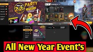 All 1st January New Year Event's Elite pass,Free Gun Skin Etc||Abhinav Gaming