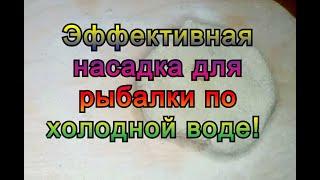 Эффективная насадка для рыбалки по холодной воде! Лучшая наживка весной