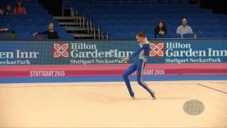 Elif Zeynep CELEP (AZE) 2015 Rhythmic Worlds - Qualifications Clubs