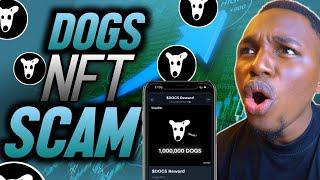 $DOGS NFT AIRDROP SCAM - DON'T FALL FOR IT! || TON KEEPER WALLET SCAM