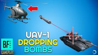 Battlefield 2042 DROPPING BOMBS on Tanks |  | This is UAV-1 Gameplay Arica Harbor on BF 2042 game