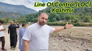 Kiran Valley right at the Line of Control (LOC) #kashmir #loc