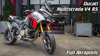 Ducati Multistrada V4RS with Full Akrapovic System