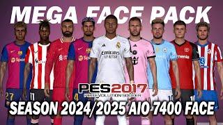 PES 2017 NEW MEGA FACE PACK 24/2025 AIO FOR ALL PATCH