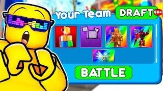 1v1 DRAFT BATTLE In Toilet Tower Defense