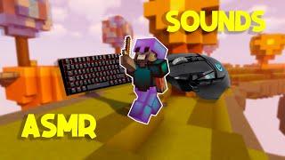 Keyboard + Mouse Sounds ASMR | Zonecraft Skywars