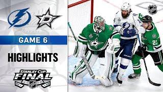 NHL Highlights | Stanley Cup Final, Gm6 Lightning @ Stars - Sept. 28, 2020