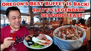 Oregon's Best Buffet is Back!  The Legendary Sunday Seafood Brunch Buffet at Salty's!