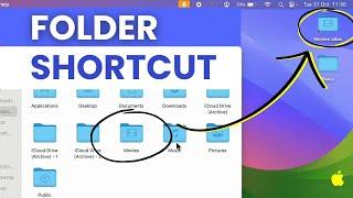 Create Folder Shortcut on Mac