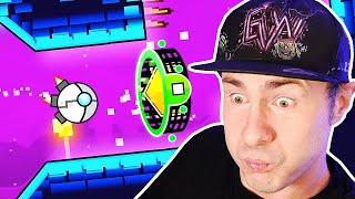 Playing GEOMETRY DASH 2.2 but in 2.1